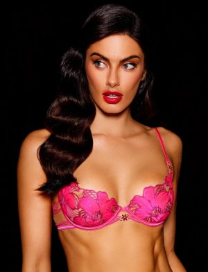 Allie Hot Pink Bra Bras