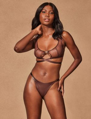 Emily Deep Mahogany Brief Bottoms