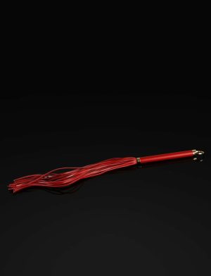 Fashion Fetish Matte Red Flogger Accessories