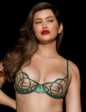 Goldy Emerald Bra Bras