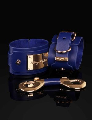 Keely Navy Wrist Cuffs Accessories