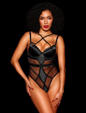 Shibari Black Bodysuit Bodysuits