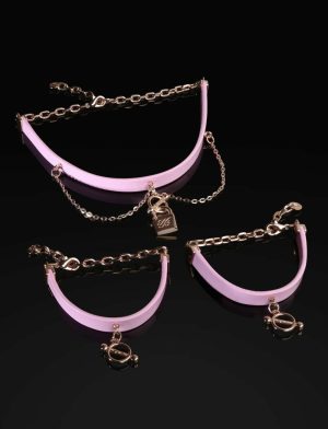 Jules Blush Bondage Kit Accessories